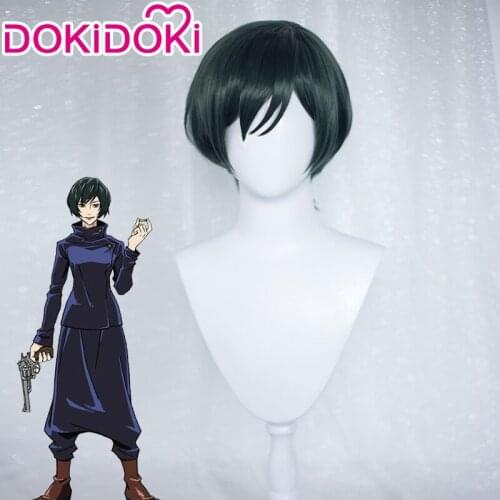 Dokidoki Anime Cosplay Jujutsu Kaisen Cosplay Zenin Mai Wig Jujutsu Kaisen Zenin Mai Costume Wig