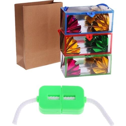 Magic Tricks Fun Broken Rope &&Appearing Flower Box Magician Supplies