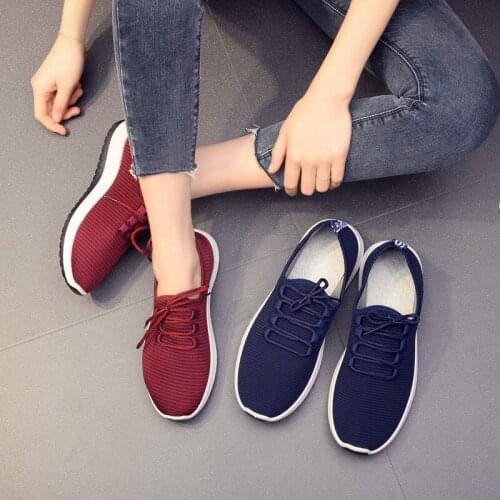 Womens shoes, sports shoes, cloth shoes, single shoes, flat shoes, light shoes, casual sports shoes, spring and autumn