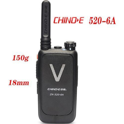 Zhongnuo ZN520-6AHandheld Walkie Talkie Portable Radio 5W High Power UHF Handheld Two Way Ham Radio Communicator HF Transceiver
