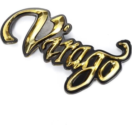 1 Pair Motorcycle Stickers 3D Gas Fuel Oil Tank Decals Stickers Motorcycle Emblem Badge For Yamaha Virago Motorcycle Accessories