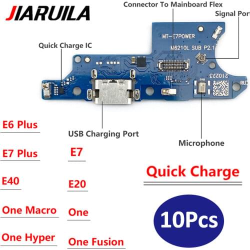 Dock Connector Micro USB Charger Charging Port Flex Cable Board With Microphone Replacement Parts For Lenovo Vibe C2 K10a40 K10