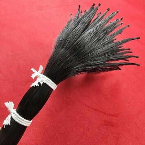 250 g 80-85 black Horse Hair Horse Tail Hair Violin Bow hair Mongolian Horse