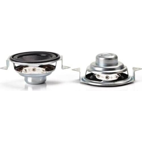 2pcs 52MM 4Ohm 4Ω 3W Full-range speaker Loudspeaker HIFI audio Rubber edge