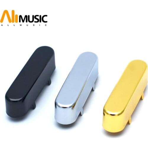 5PCS Brass Electric Guitar Neck Pickup Covers/Lid/Shell/Top Guitar parts Chrome Black Gold for Choose