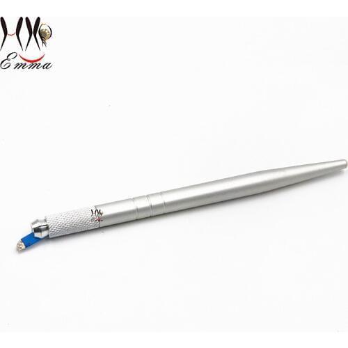 5PCS Professional Permanent Makeup Manual EyebrowTattoo Pen one Head Can Be Used Free Shipping
