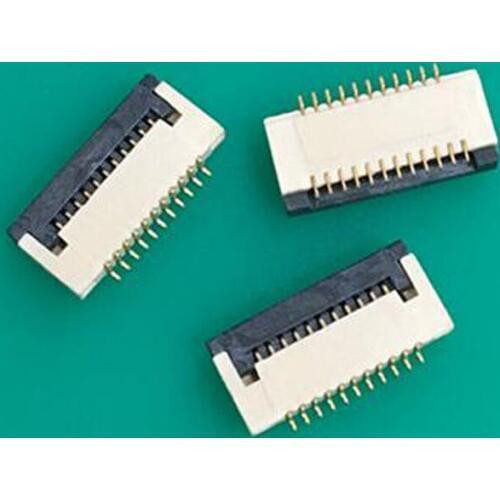 5pcs LCD Screen Socket Connector 0.3 Pitch 31-pin Wrong Feet Double Row Gold-plated Clams Under The Next