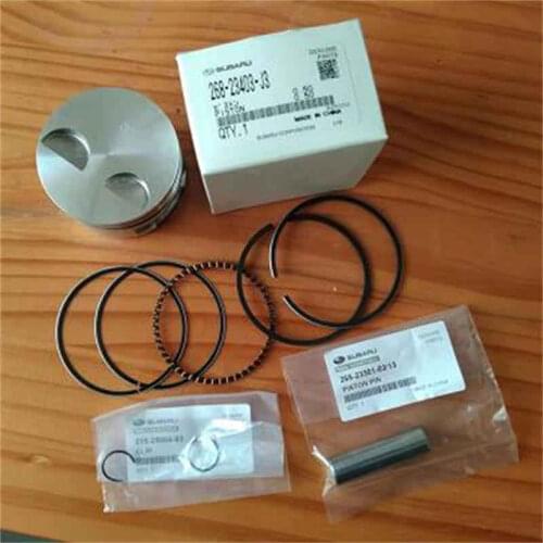 60mm + 0.5mm EH12 PISTON KIT FITS ROBIN SUBARU EH12-2 EH12-2D MIKASA MT-75 RAMMER STAMPER COMPACTOR CYLINDER RING PIN CIRCLIP