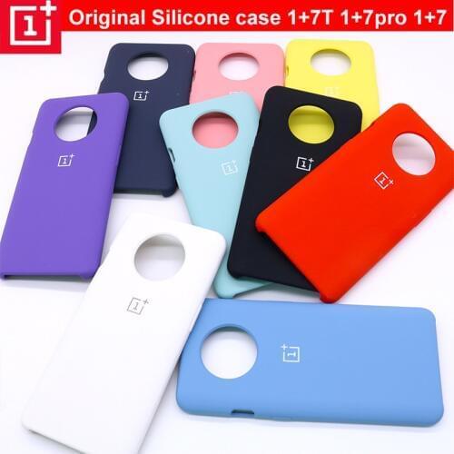 Oneplus 7T 7 Pro Case Liquid Condition Silicone Soft Cover For Oneplus 7 7t Pro Case Full Protection For Oneplus 7 Back Cover
