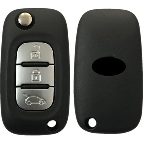 CN010054 Aftermarket Renault SM3 Fluence Smart Key 3 Button Flip PCF7961 Chip Remote Key 433mhz fsk