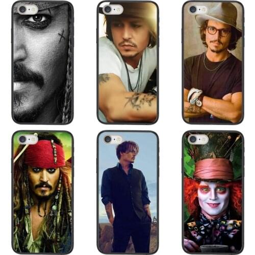 For Galaxy Note 10 Lite 9 8 20 Pro A7 A8 2018 A10 M31 M51 A10S A11 Caribbean Johnny Depp Jack Pirates Top Rated Black Etui