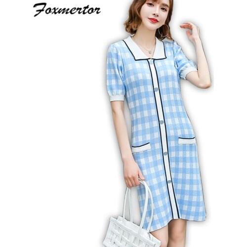 Foxmertor Fashionable Knitted Dresses