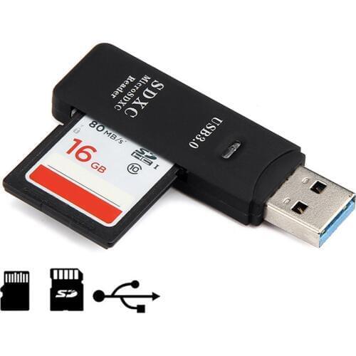 Card Reader USB 3.0 SD/Micro SD TF Smart Memory Card Adapter for Laptop accessories USB 3.0 Type C Cardreader SD Card Reader