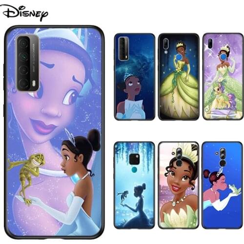 Soft Cover Disney Tiana Princess For Huawei P Smart 2021 2020 Z S Mate 40 RS 30 20 20X 10 Pro Plus Lite 2019 Phone Case