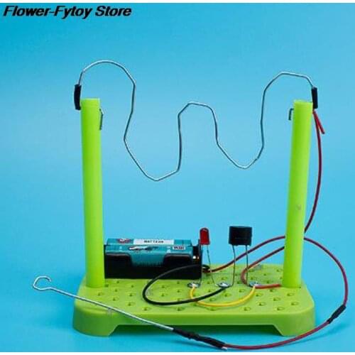 DIY Physical Scientific Experiments Circuit Kit ABS Electronic Components Children Educational Manual Toys Random Color