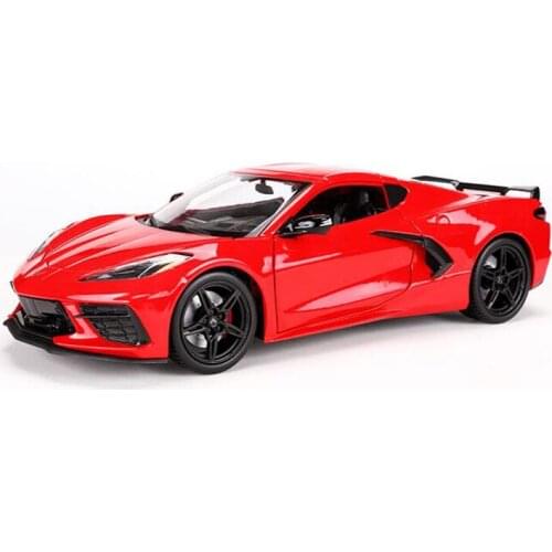 New 1:18 2020 For Chevrolet Corvette Stingray Coupe Maisto 31455 Metal Diecast Model Car Gifts Collection Ornaments Display