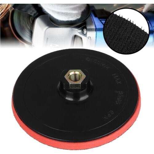 New 6 Inch Rubber Backing Pad Grinder Wheel Sander Polishing Sanding Pad M14 Female Thread Abrasive Tool For Angle Grinder