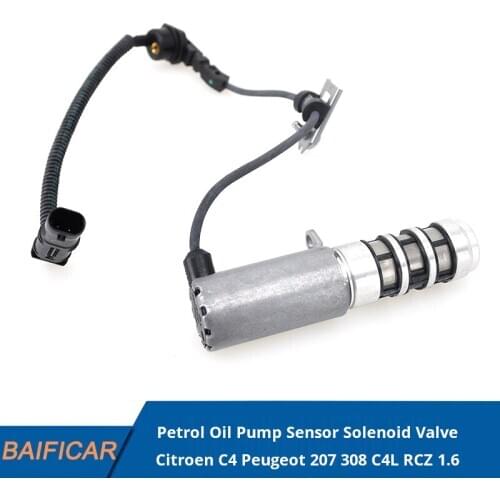 Baificar New Genuine Petrol Oil Pump Sensor Solenoid Valve V764723880 V7 647 238 80 For Peugeot 207 308 C4L RCZ 1.6 Citroen C4
