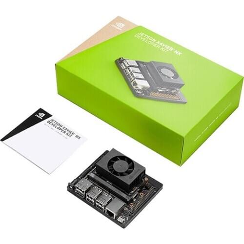 NVIDIA Jetson Xavier NX Developer Kit, Small AI Supercomputer for Edge Computing, with Cooling Fan and Power Supply