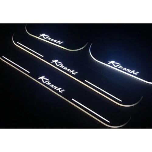 Welcome Pedal Lights For Suzuki Kizashi 2010 - 2017 2018 2019 Pedal car Door Sill Pathway Lamps led thresholds scuff plates auto