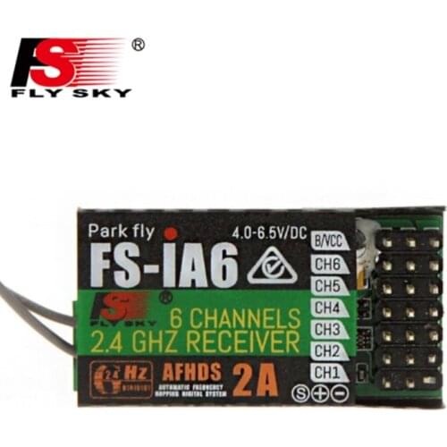 FlySky FS-iA6 iA6 IA6B X6B A8S 2.4G 6CH AFHDS Receiver For FS-i10 FS-i6 FS i6 Transmitter FPV Racer Parts