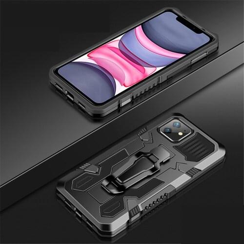 Shockproof Armor Cases For iPhone 12 Mini 11 12 Pro Max X XR XS MAX SE 2 2020 6 6S 7 8 Plus Rugged Hybrid Stand Back Cover Funda