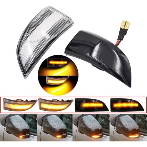 Rearview Mirror Repeater Indicator Blinker Dynamic LED Turn Signal Light For Renault Megane MK3 Scenic Fluence Latitude Safrane