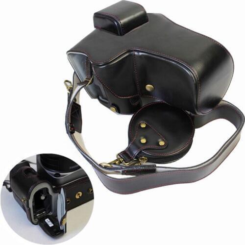 Deluxe Edition PU Leather Camera bag case cover For Fuji Fujifilm X-E3 XE3 XC16-50mm/18-55mm lens With Battery Opening