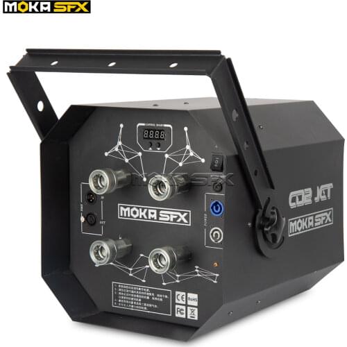 Super Hang CO2 Jet cannon machine electronic control spray 8-10 meters white cold smoke co2 jets