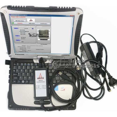 T420 laptop serdia for Deutz Diagnose Kit for deutz engine communicator deutz decom diagnostic scanner