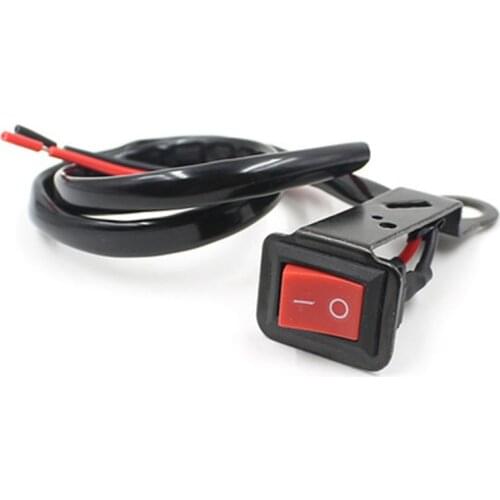 Universal Motorcycle Handlebar Switch Waterproof On Off Headlight Push Button Switch For Motorbike ATV DC12V-24V