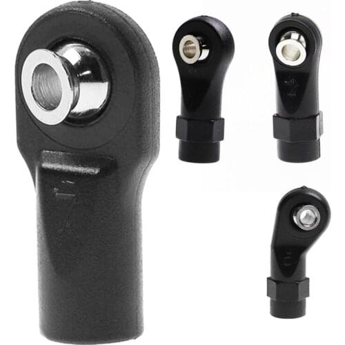 10Pcs Plastic M4 Rod End Link Linkage Balls Joint Head for 1/10 RC Car Crawler Axial SCx10 II 90046 TRAxxAS TRx4