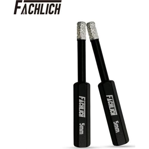 2pcs Diamond Drilling Core Bit with Hex Shank Dry Drill Bits for Tile Porcelain Marble Core Hole Saw