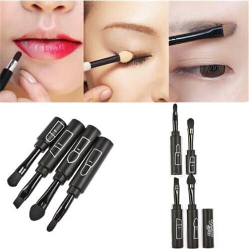4PCS/Set Makeup Brushes Shadow Brush Wholesale Lip Brush Angled Brow Brush Professional Makeup Make Up Cosmetic Tools