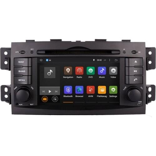 Android 9.0 BLUETOOTH Head Units radio Audio Stereo GPS Navigation Radio system CAR DVD PLAYER FOR KIA MOHAVE BORREGO 2008-2018