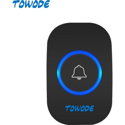 KERUI F51 Wireless Doorbell Button Work With KERUI M525 M523 M521 Doorbell 433Mhz Home Wireless Welcome Press Button