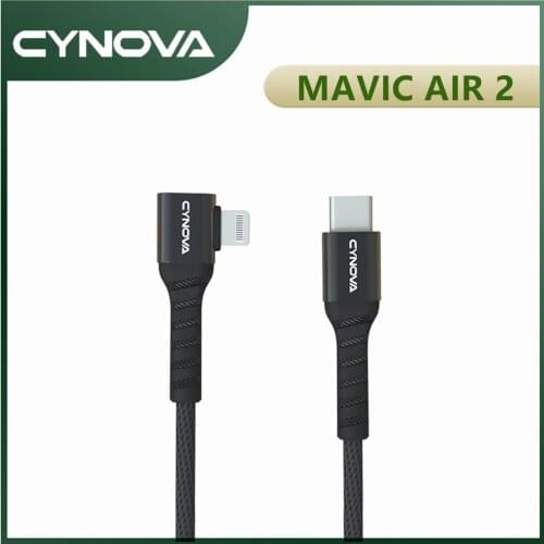 CYNOVA Type C to Lightning Data Cable 65CM for DJI Mavic Air 2 and Pocket 2 Convenient and Easy to Connect Original Accessories