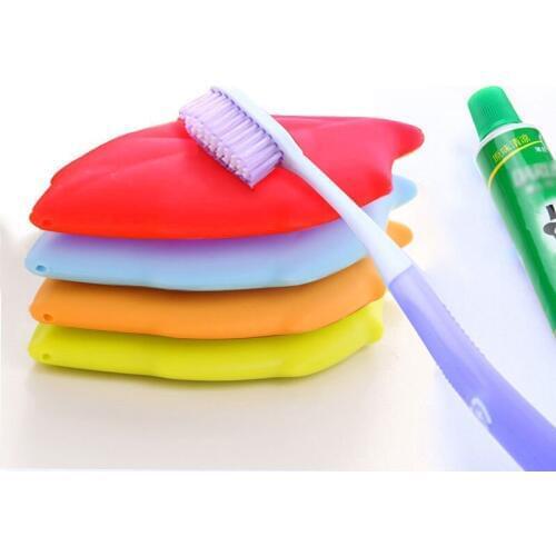 Creative Foldable Maple Leaf Portable Travel Toothpaste Toothbrush Holder Cup Case Silicone Storage Outdoor Bathroom Accessories