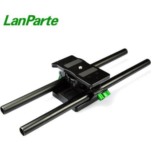 LanParte 15mm Quick Release Camera Baseplate Bridgeplate
