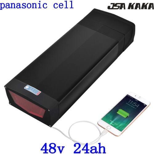 48V 1000W 1500W 2000W E-Bike Battery 48V 20AH Electric Bike Battery 48V 20AH 24AH 25AH 26AH Lithium Battery Use panasonic cell