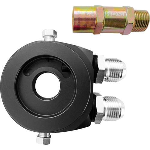 M20 X 1.5 10An Inlet Outlet Oil Filter Cooler Relocate Adapter Sandwich Plate Car Accessory
