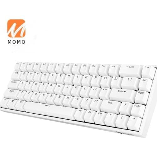 Mechanical Keyboard Pcv Auto Loud Mojo60 Accessories Mechanic D500 Hotswappable Programmable Wireless Mechanic Keyboard