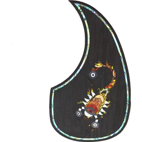 1PC Professional Folk Acoustic Guitar Pickguard Top Quality Self-adhesive Pick Guard Sticker for Guitar Accessories Rosewood