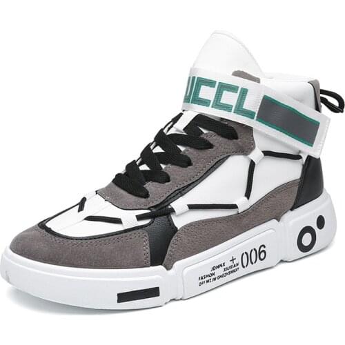 2021 Spring Autumn New Casual Non-slip Shoes Men Breathable Lace-up Shoes for Male Comfortable All-match Fashion Chic Men Shoes