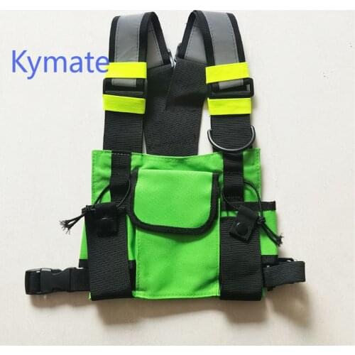 Radio Harness chest Front Pack Pouch Holster colours Carry bag for Baofeng UV-5R 82 UV-9R BF-888 TYT Walkie Talkie Men Chest Bag