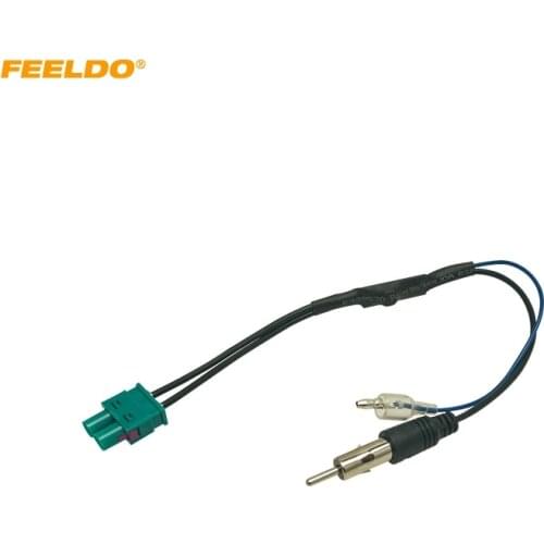 5Pcs Dual FAKRA RF Radio Antenna Adapter With Amplifier For Volkswagen RNS510(MFD3)/RCD510/310/Golf/MK5/MK6/Passat B6/B7/Tiguan