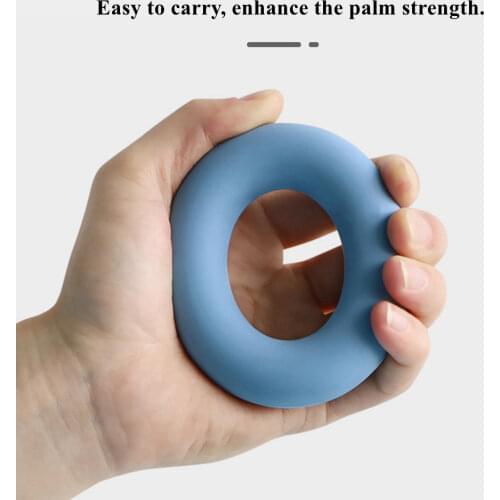 Silicone Hand Grip 10-60LB Gripping Ring Finger Forearm Trainer Carpal Expander Muscle Workout Exercise Gym Party gift