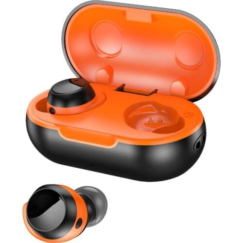 TWS Mini Private Mould True Wireless 5.0 Bluetooth Headset Sports Waterproof Digital Battery Display