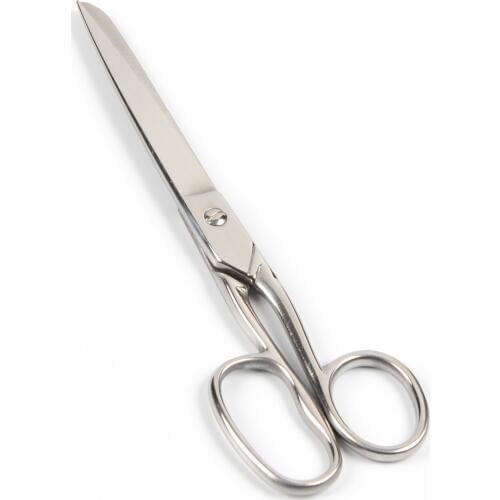 High quality full stainless steel 8 inches unique design tailor scissors fabric cutting nurse shear factory OEM wholesale