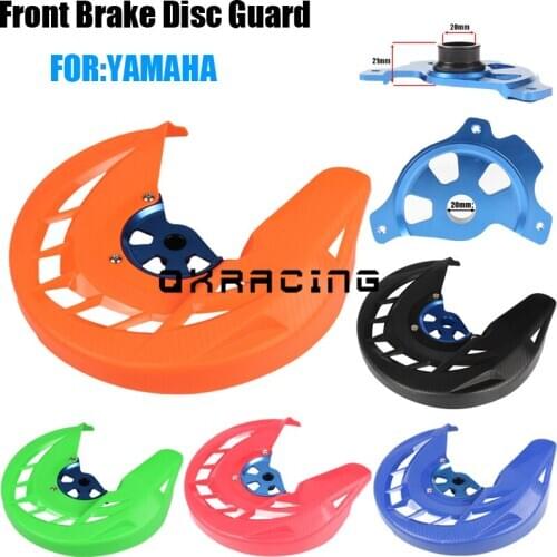 Motorcycle Front Brake Disk Protector Cover For YAMAHA YZ125 YZ250 02-18 YZ250F/450F 03-13 WR125/250 04-17 250F/450F 03-17